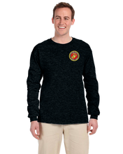 Load image into Gallery viewer, Long Sleeve Grizzly Pride #1 T-Shirt - Black Heather