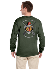 Load image into Gallery viewer, Long Sleeve Grizzly Pride #2 T-Shirt - Olive Green
